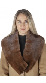 Scandinavian mink fur collar